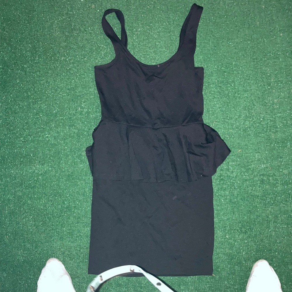 Short black dress